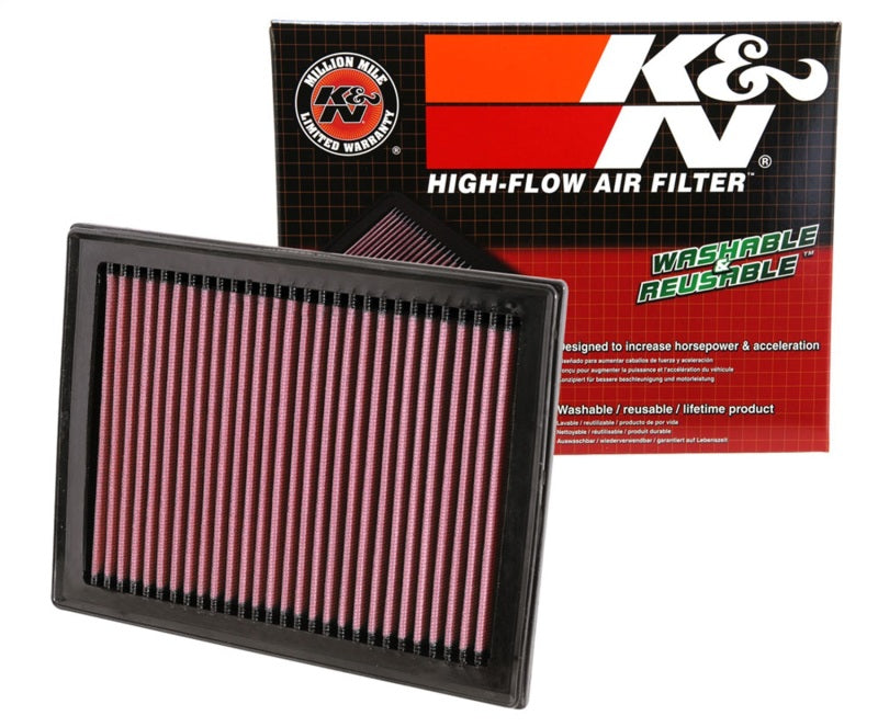 K&N 08 Nissan Sentra 2.5L Drop In Air Filter 33-2409