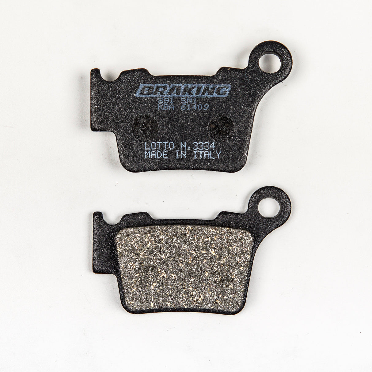BRAKING Brake Pad Set Semi-Metallic 891SM1
