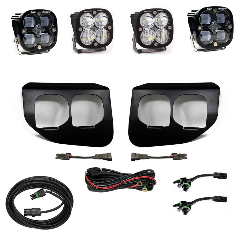 Baja Designs Ford Super Duty (20-On) Fog Lights Dual FPK SAE/Sport DC Baja Designs 447738
