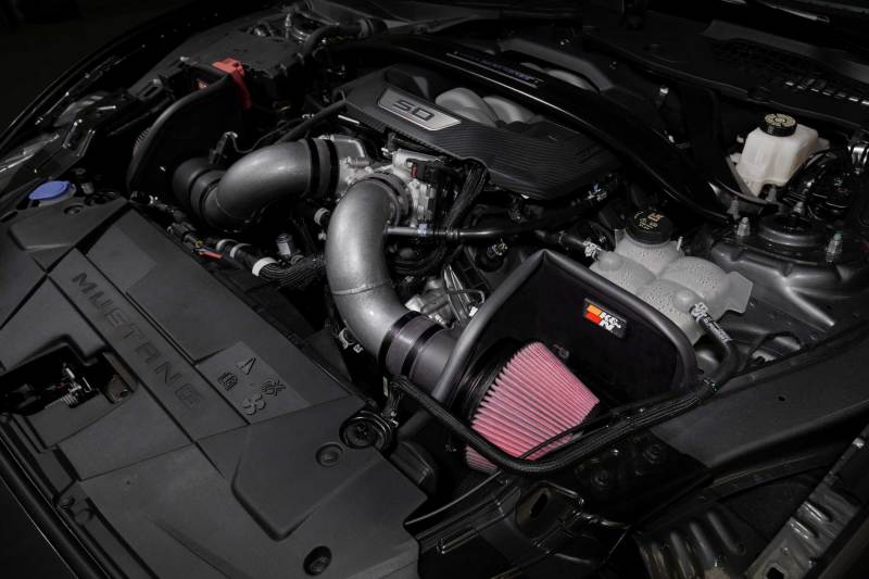 K&N 2024+ Ford Mustang V8 5.0L Typhoon Performance Air Intake System 69-3541TC