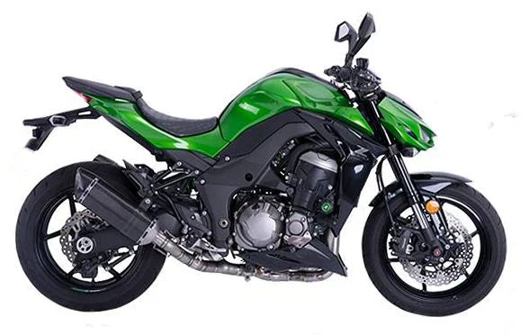 Vandemon Z1000 & SX Titanium Exhaust & Twin Carbon Fiber Mufflers KAWAZ10EXTIKITTB VA-20