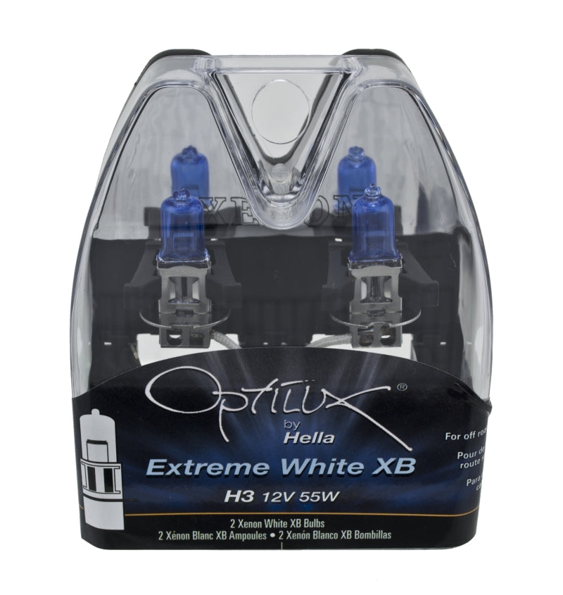 Hella H3 12V 55W Xen White XB Bulb (Pair) LAH71071312