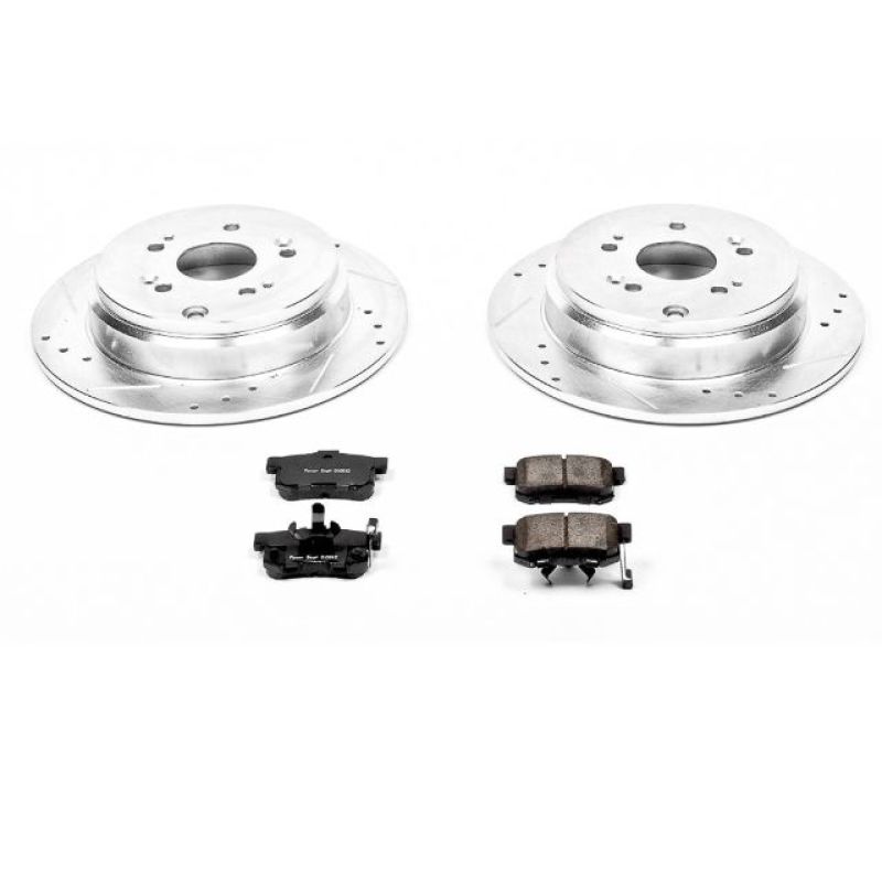 Power Stop 10-18 Acura RDX Rear Z23 Evolution Sport Brake Kit K206