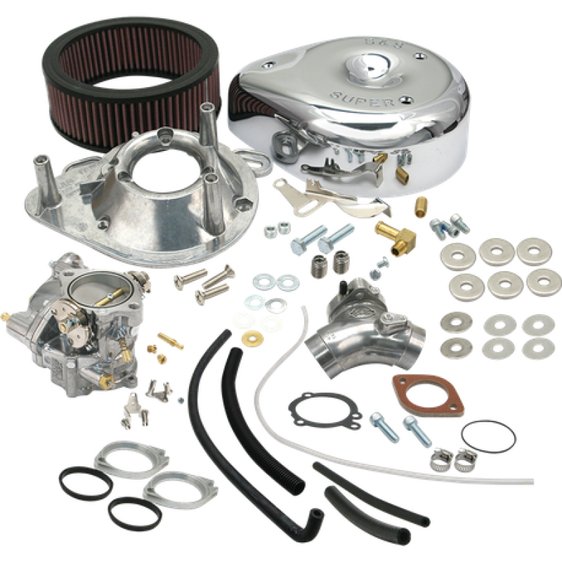 S&S Cycle 84-92 BT Models Super G Carburetor Kit 11-0427