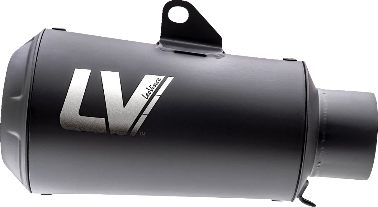 LEOVINCE Universal LV-10 Slip-On Muffler - Full Black 9746FBU 1811-4293
