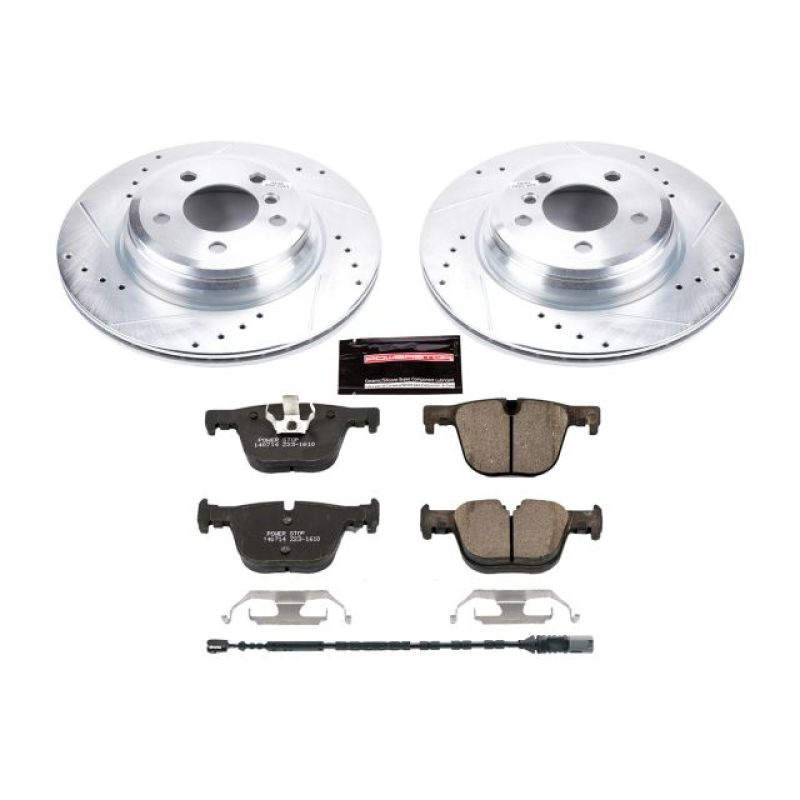 Power Stop 15-16 BMW 328i xDrive Rear Z23 Evolution Sport Brake Kit K6667
