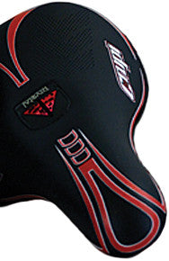 CRUPI Plush Seat Black W/Red Pivotal 2013 61252