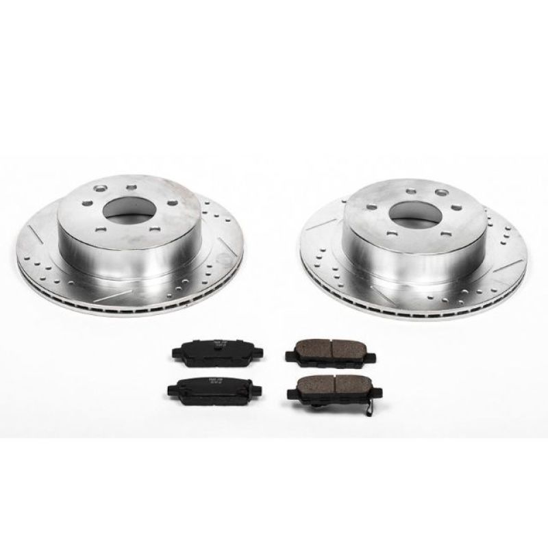 Power Stop 03-05 Infiniti G35 Rear Z23 Evolution Sport Brake Kit K103