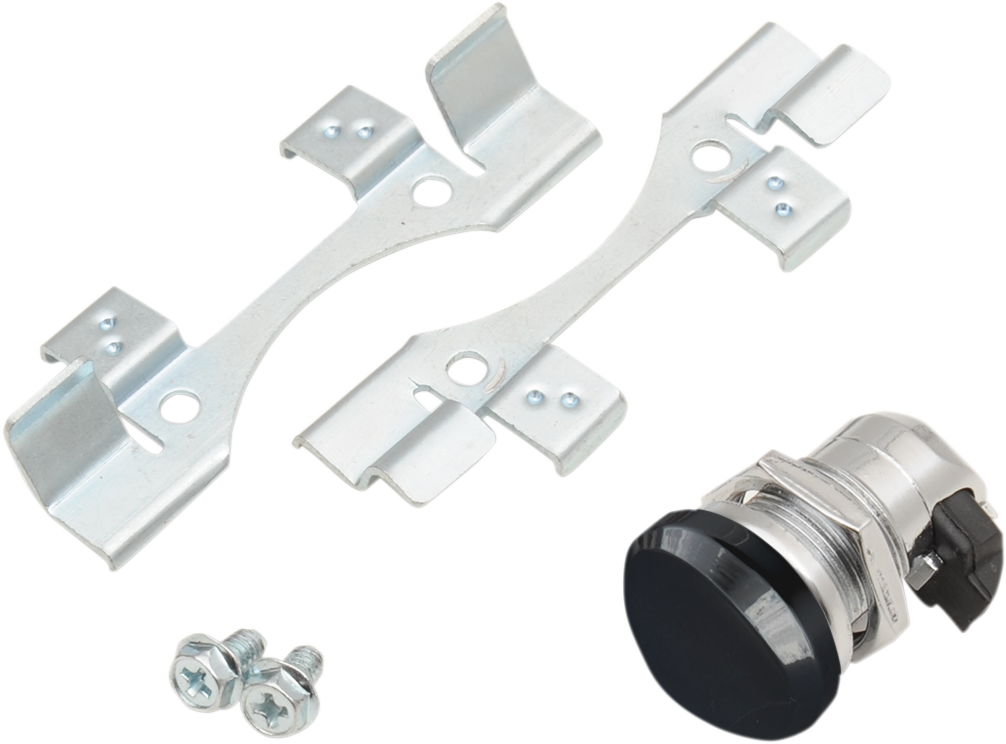 DRAG SPECIALTIES Pestillo de puerta a gas - Negro 77388B