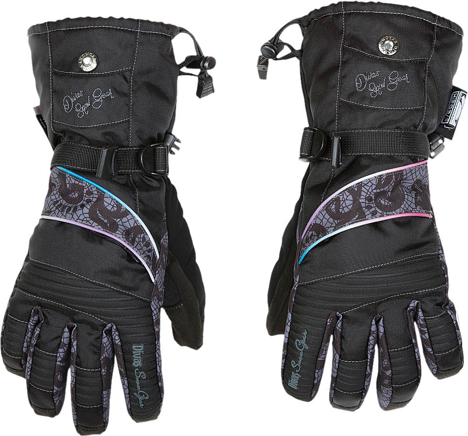 DSG Lace Gloves Black S 12524