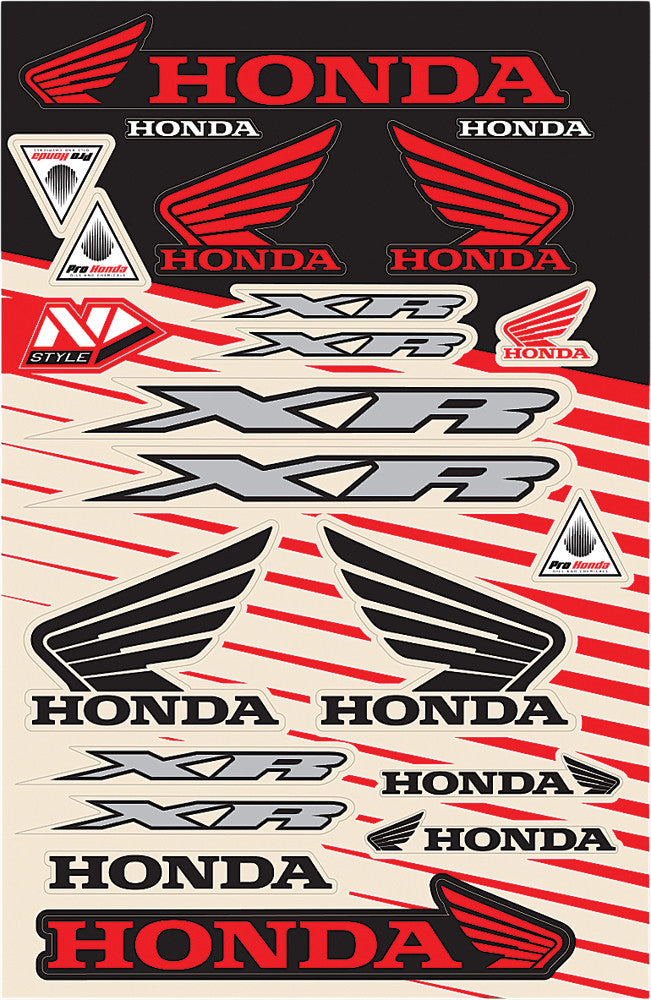 N-STYLEHonda Xr Universal Decal Kit V4N30-1058