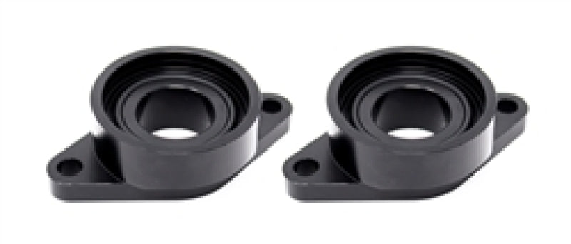 Torque Solution Billet Stock to HKS Blowoff Valve Adapter: Nissan GTR R35 All - Black TS-GTR-HKS-BK