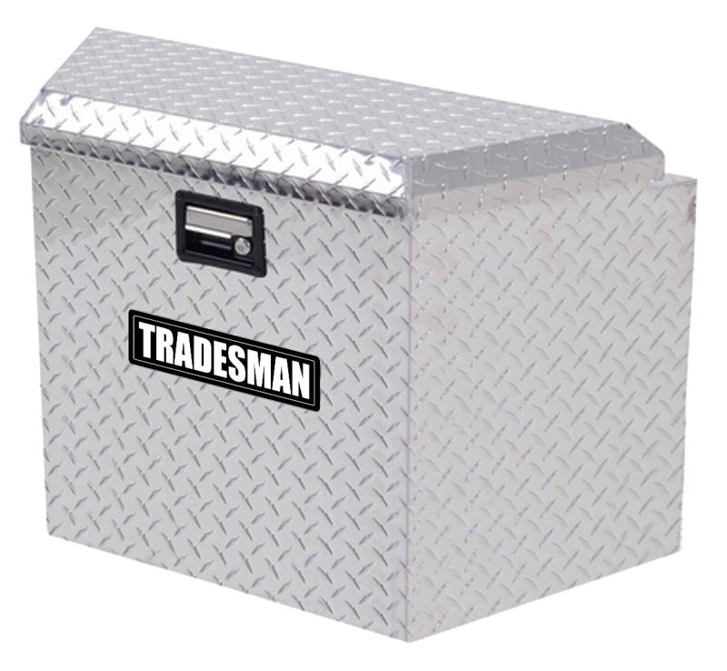 Tradesman Aluminum Trailer Tongue Storage Box (16in.) - Brite 6120