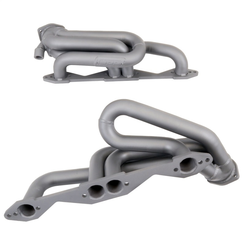 BBK 96-98 GM Truck SUV 5.0 5.7 Shorty Tuned Length Exhaust Headers - 1-5/8 Titanium Ceramic 4007