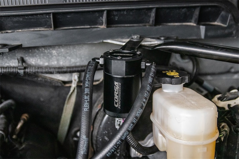 Corsa 14-19 GM Silverado/Sierra/Tahoe/Yukon/Suburban/Yukon XL/Escalade (5.3L V8) Catch Can CC0001