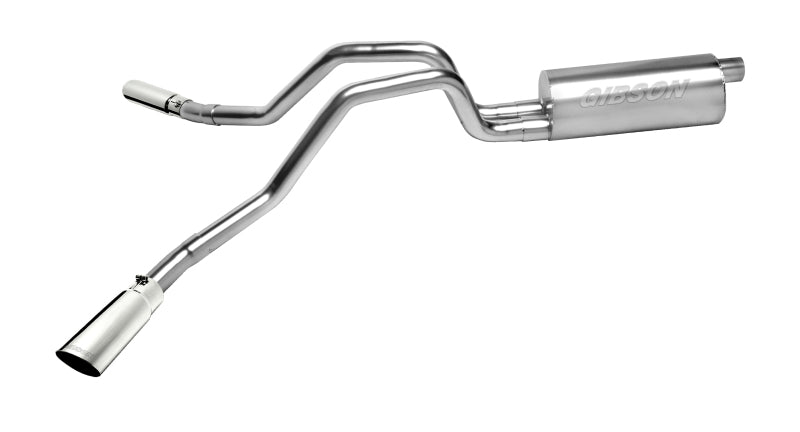 Gibson 10-13 Chevrolet Silverado 1500 LS 4.8L 2.25in Cat-Back Dual Extreme Exhaust - Stainless 65637
