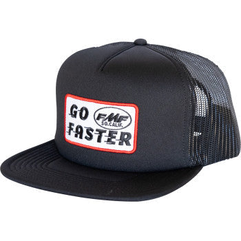 FMF Go Faster Hat - Black FA25196902BLK