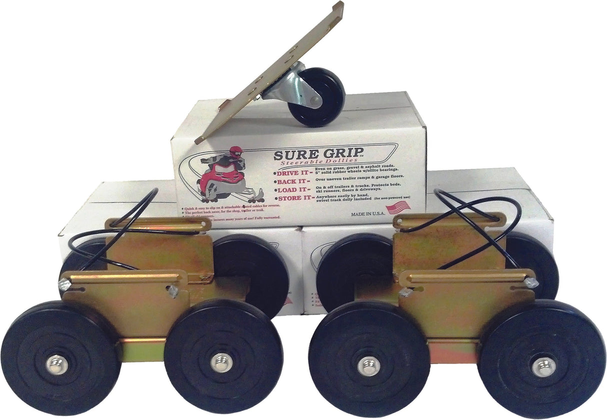 SURE GRIP Dolly 3-Piece Set Mega-Wide Long MEGA-WIDE EXT