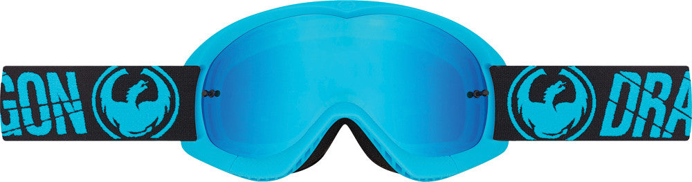 DRAGON Youth Mx Goggle Merge Blue W/Blue Steel Lens 228866435689