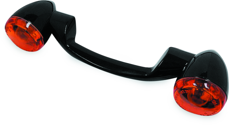 Bikers Choice Blk Turnsgnl Bar Kt Amber Lens 491157