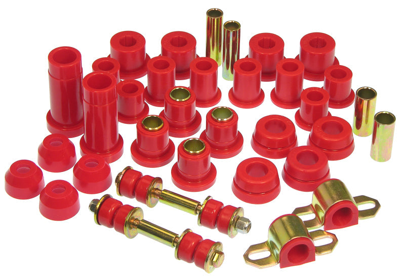 Prothane 89-94 Toyota Truck 2wd Total Kit - Red 18-2004