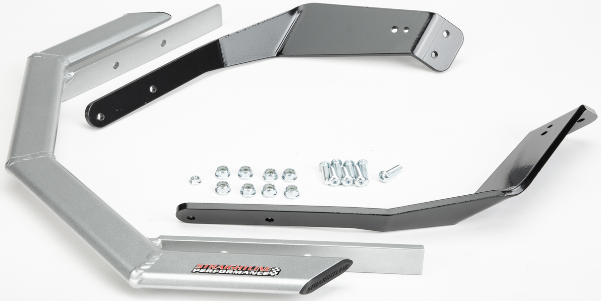 STRAIGHTLINE Front Bumper S-D Silver 183-227-SILVER