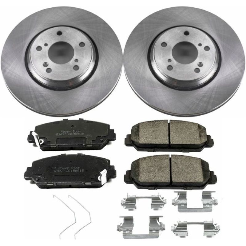 Power Stop 17-18 Acura ILX Front Autospecialty Brake Kit KOE7347