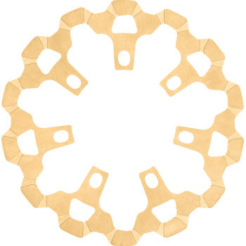 LYNDALL RACING BRAKES LLC Brake Rotor - Front - 11-13/16" - Gold Road King/Glide 2020-2023 3-622
