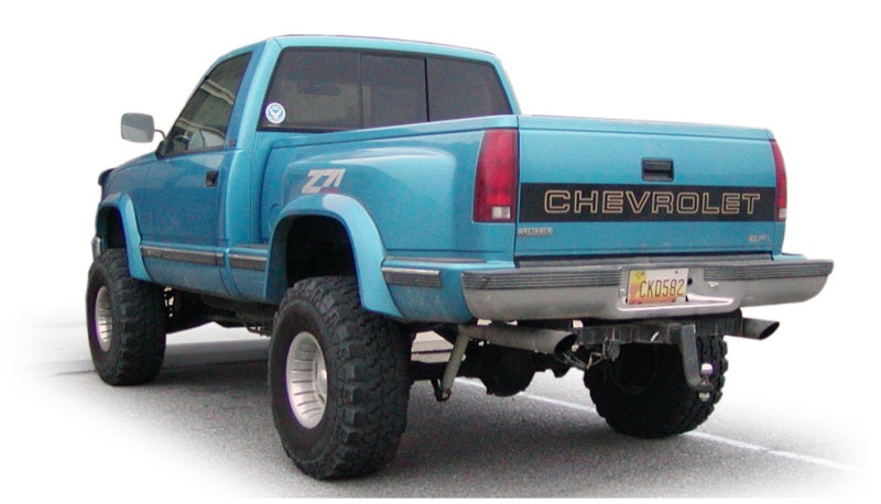 Bushwacker 88-99 Chevy C1500 Stepside Extend-A-Fender Style Flares 2pc 78.0/96.0in Bed - Black 40012-01
