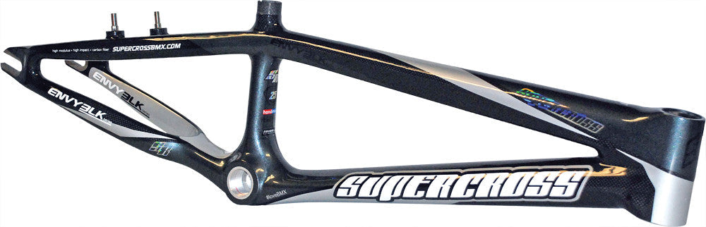 SUPERCROSS Envy Blk 20" Race Frame Carbon/Gunmetal/Grey Junior SXC-JNR-GMG
