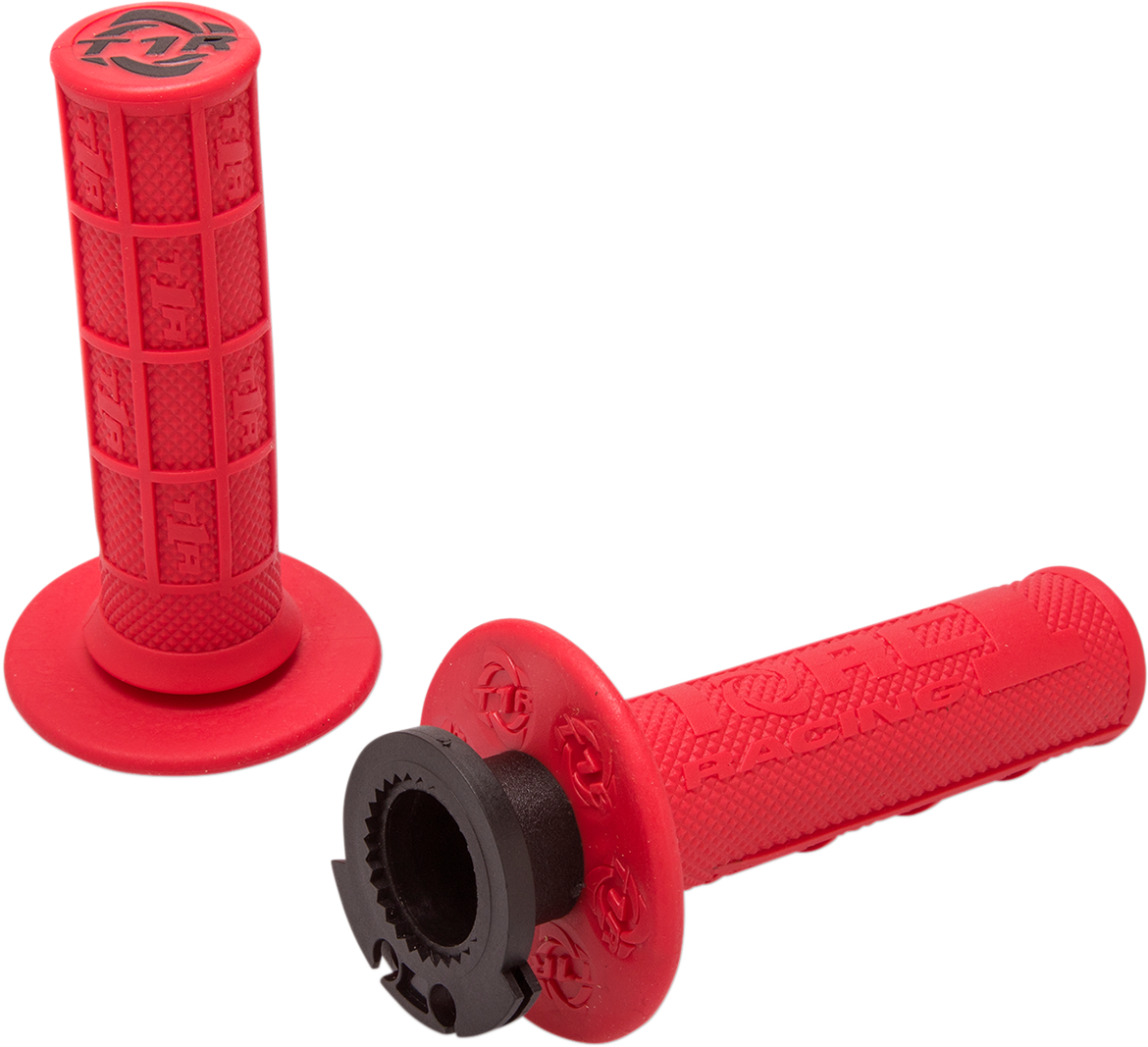 TORC1 Grips - Defy - Lock-On - 4-Stroke - Red 3750-0402