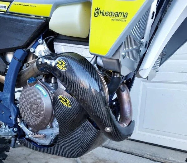 P3Heat Shield Carbon Fiber Ktm/Hus201087