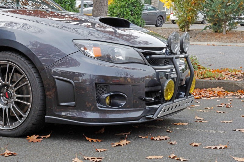 Perrin 08-14 Subaru WRX/STI Tow Hook Kit (Front) - Flat Black PSP-BDY-231BK