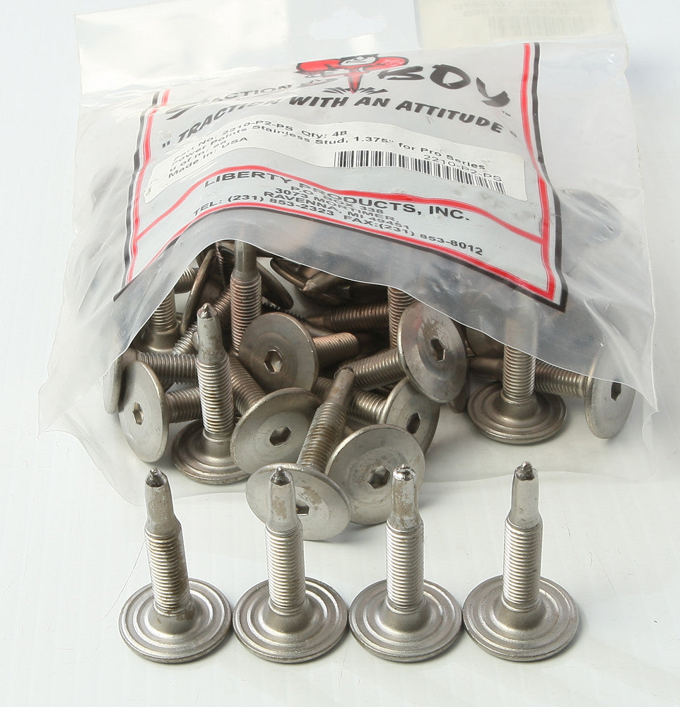 STUD BOY Power Point Stainless Studs 1.375" 48/Pk 2210-P2-PS