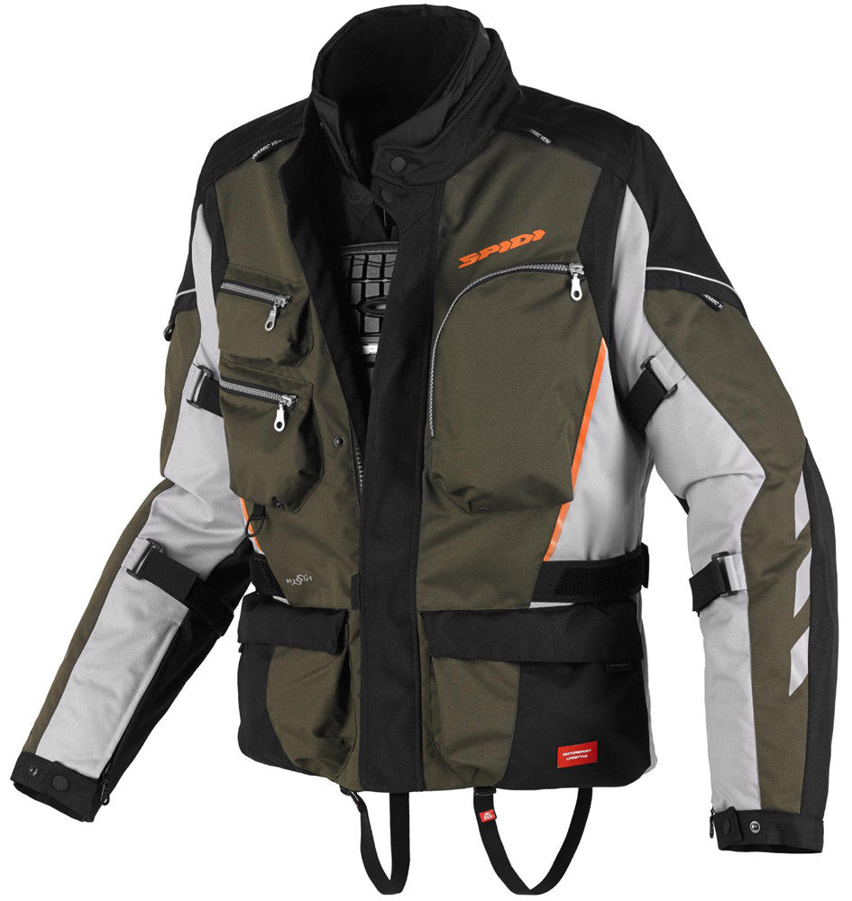 SPIDI Jkt Voyager-3 H2out Dark Grey Md D116-449-M