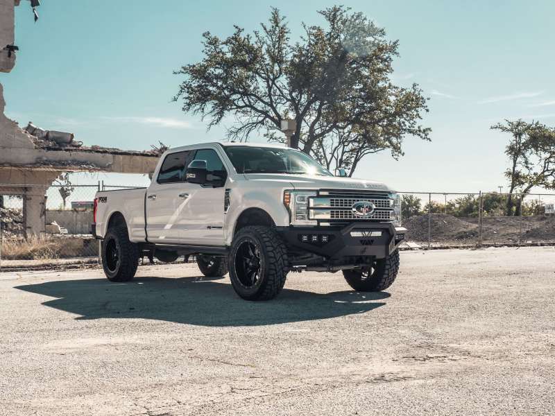 Road Armor 17-20 Ford F-250 SPARTAN Front Bumper Bolt-On Pre-Runner Guard - Tex Blk 6172XFPRB