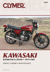 CLYMER Repair Manual Kaw Kz500/550 Zx550 CM449