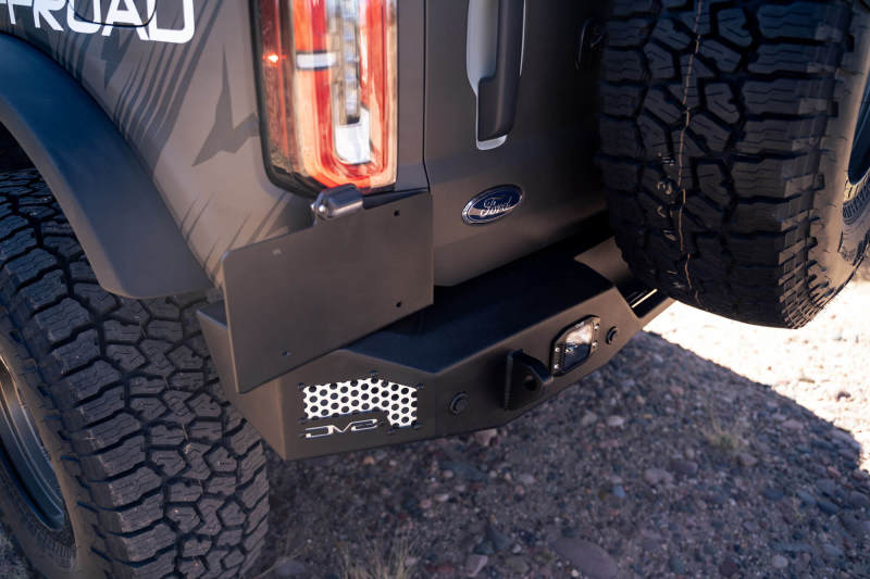 DV8 Offroad 21-22 Ford Bronco MTO Series Rear Bumper RBBR-01