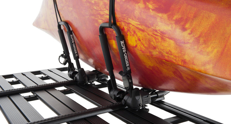 Rhino-Rack Pioneer Accessory Bar (C-Channel) - 48in - 2 pcs - Black 43137B