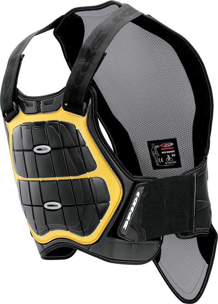 SPIDI Defender Armor Black/Yellow 5'11"-6'5" M Z122-016-M