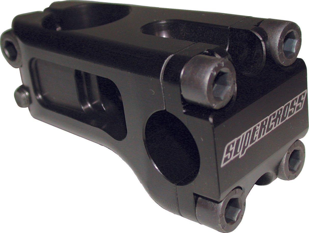 SUPERCROSS Racerhead Fl Stem Black 1-1/8"X48mm RH-48-BLK