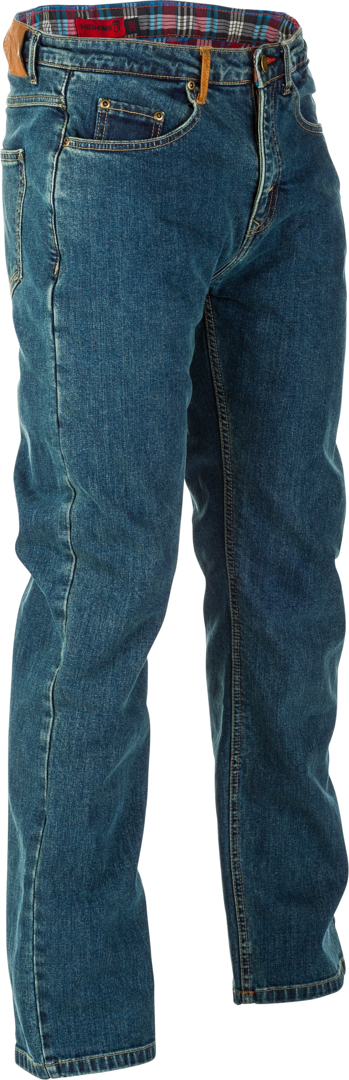 HIGHWAY 21 Blockhouse Jeans Oxford Blue Sz 32 Tall 489-13732T