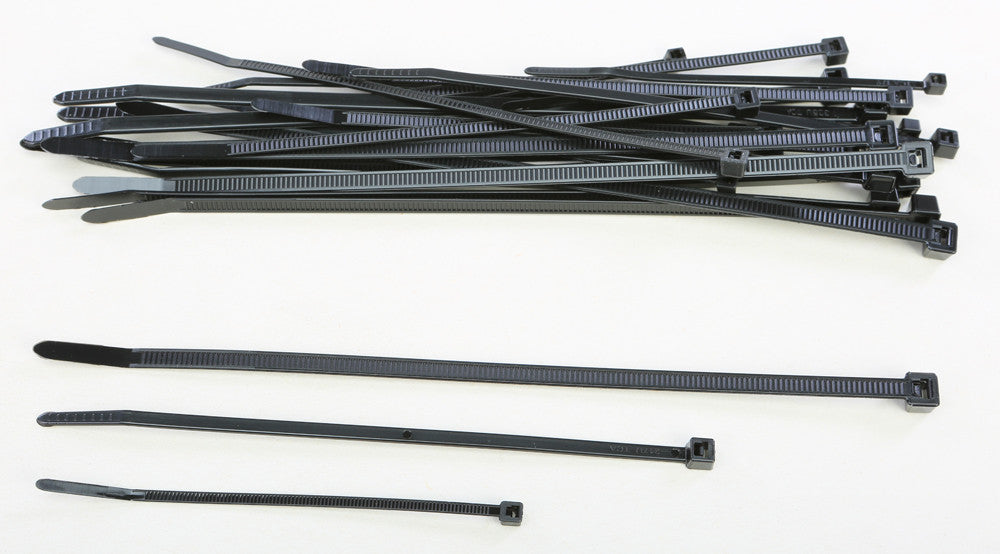HELIX Assorted Cable Ties Black 30/Pk 303-4687