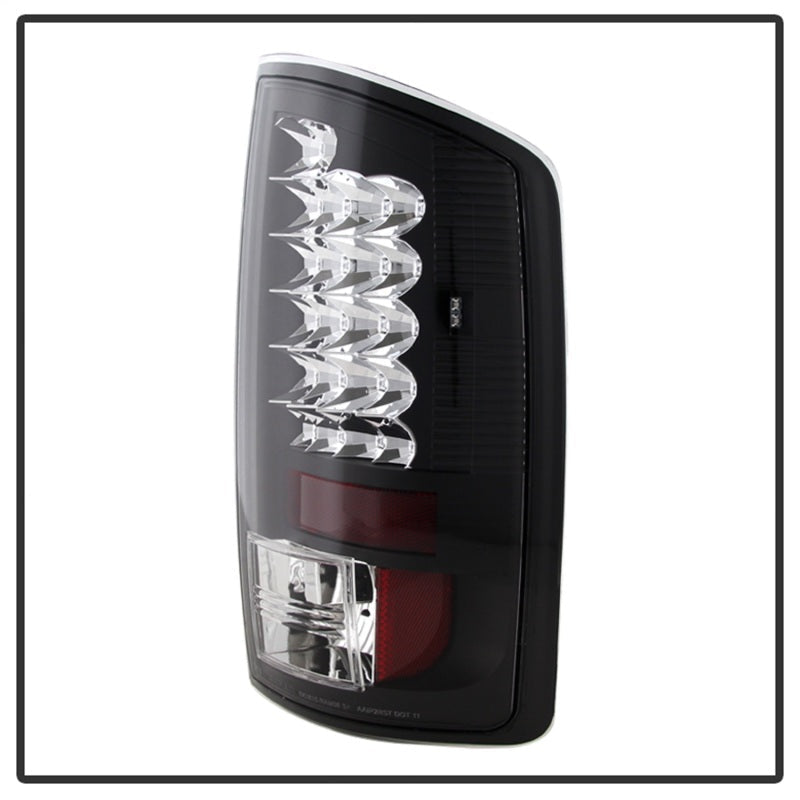 Spyder Dodge Ram 07-08 1500/Ram 07-09 2500/3500 LED Tail Lights Black ALT-YD-DRAM06-LED-BK 5002617