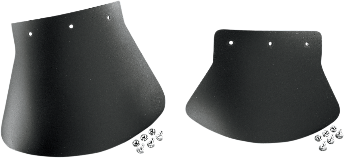 DRAG SPECIALTIES Guardabarros - Liso - 10.5" W x 8" H DS393701