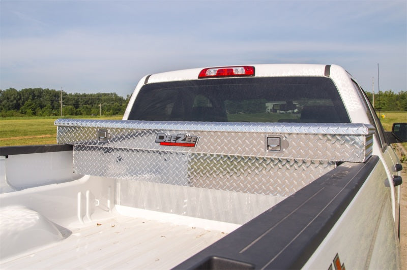 Deezee Universal Tool Box - Red Crossover - Single Lid BT Alum Full Size DZ 8170