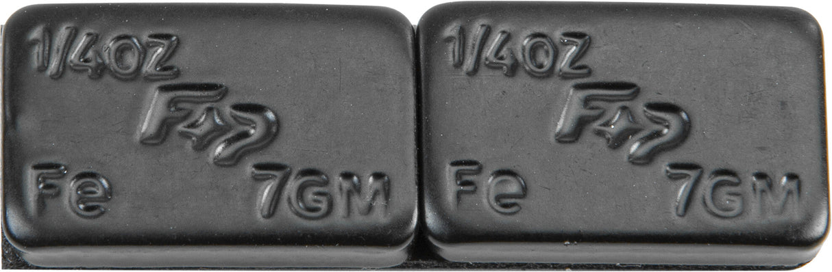 FIRE POWER Wheel Weights 1/4 Oz. 72/Pc Black 12812911