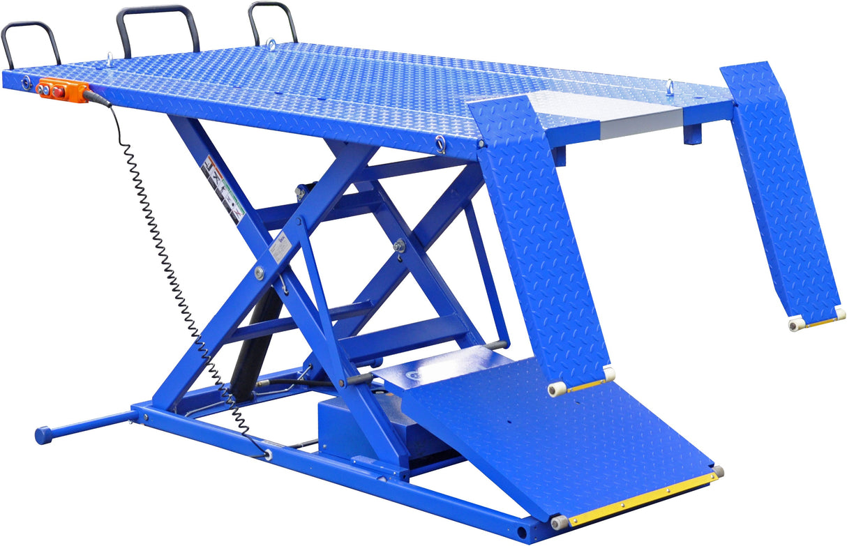 IDEAL 2200 Series Elec/Hyd Atv Lift W/Retractable Ramp A-2200IEH-XR