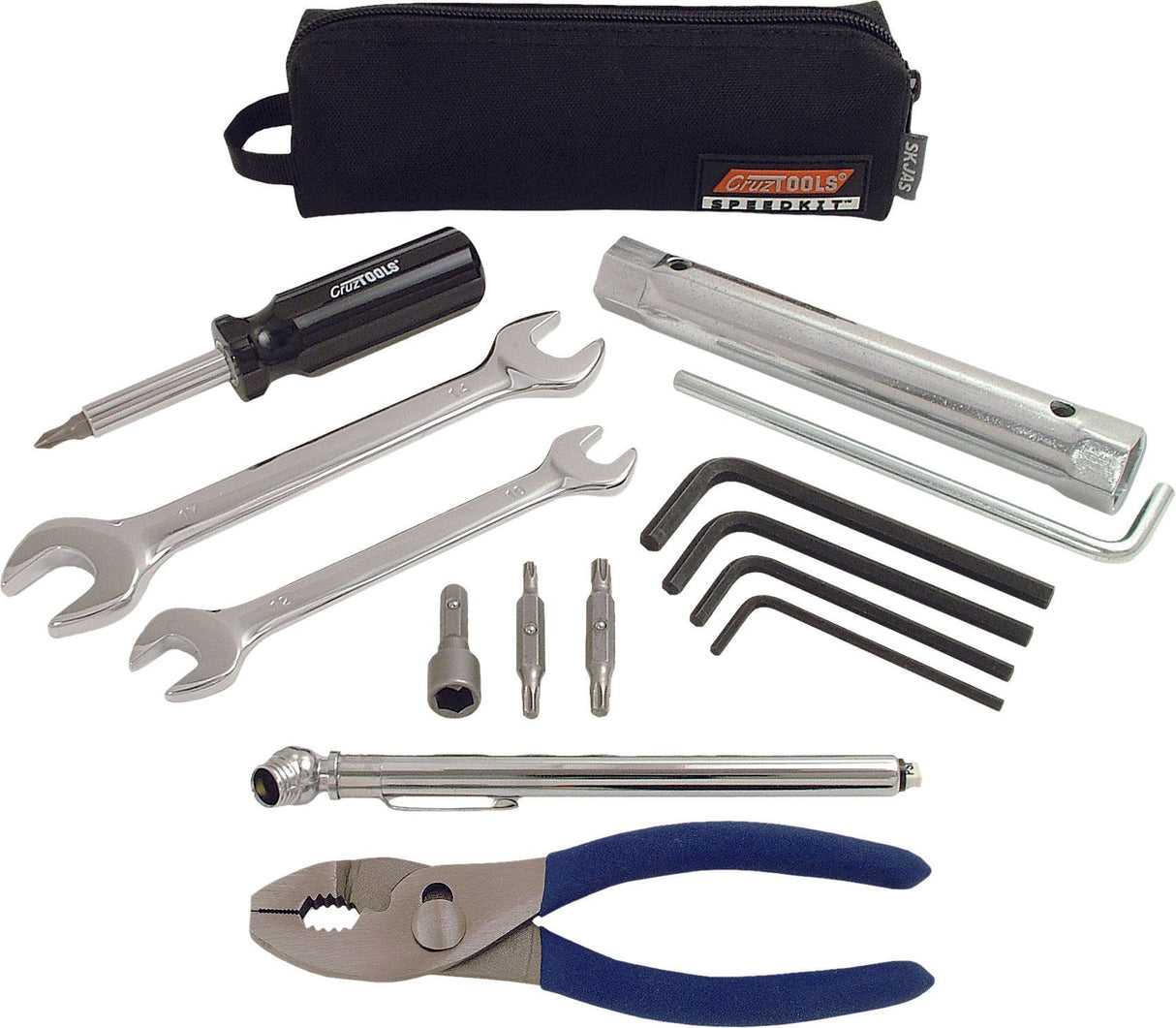 CRUZ TOOLS Speedkit Compact Tool Kit Metric-Jas SKJAS