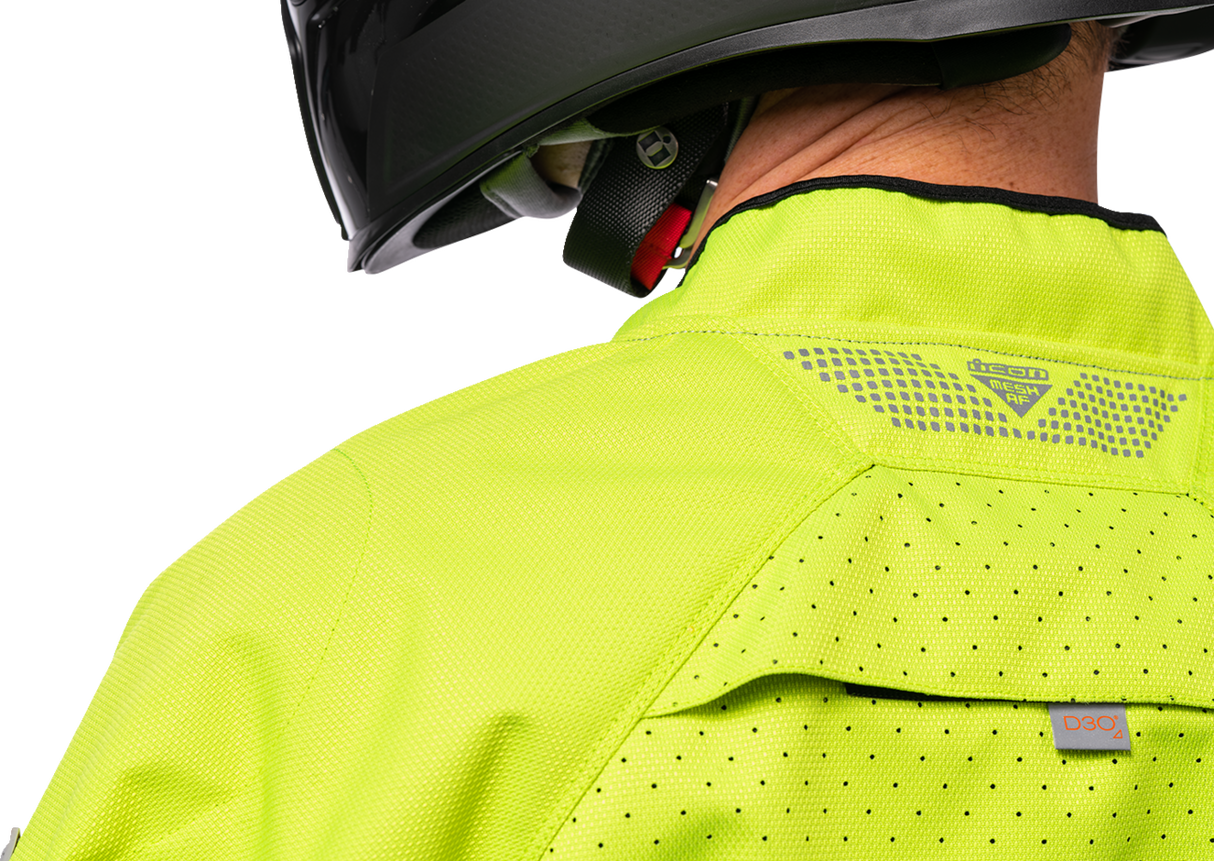 IN STOCK ICON Mesh AF™ Jacket - Gray/Hi-Vis - 2XL 2820-5948